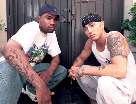 pictures of eminem and proof. eminem-proof